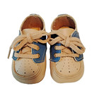 Lot Of 3 Pairs Of Vintage Boy s Leather Baby Toddler  Shoes Size 0   Size 1