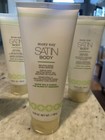 Mary Kay Satin Body Silkening Shea Lotion White Tea   Citrus New Sealed Set Of 4