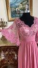 Women s Formal Embroidery Bodice Mother Of Bride Beaded Long Evening Dress