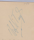 Robert Taylor Signed Autographed Album Page Signed 1950