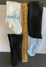 Vintage 4 Pairs Doll Stockings Various Sizes For Antique Bisque Dolls Lot 2202