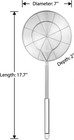 Hiware Solid Stainless Steel Spider Strainer Skimmer Ladle  Kitchen Utensils