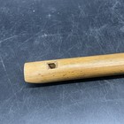 Hand Carved Wood Flute 14 1 8    L