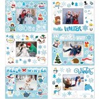 Hayux Diy Craft Kits For Kids - 24 Packs Diy Winter Wonderland Photo Frames