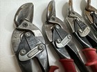 Lot Of 4 -  Midwest Snips Aviation Left Cut Offset P6510l Mwt-6510l Made In Usa