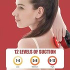 Cordless Intelligent Breathing Cupping Massager Therapy Set 12 Levels Of Suction