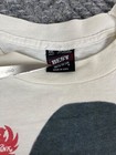 Vintage Hank Williams Jr Aop Graphic T Shirt Adult 2xl White Country Mens Rare