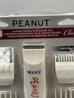 Wahl Professional Peanut Corded Clipper Trimmer White 4 Guides 8655 Open Box