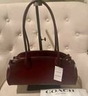 Authentic Coach Empire Carryall Bag 34 Brass Merlot Satchel Handbag Ccc30 Nwt