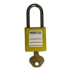 Master Lock 410ylw Zenex Lockout Padlock kd yellow 1-3 4 h