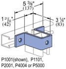 Unistrut P1737 Eg  Channel U Fitting  U Shape Fitting  1 Pc