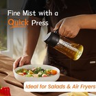 2 Pack Oil Sprayer For Cooking 2 In 1 Olive Oil Dispenser For Kitchen 16oz 470ml