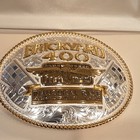 Rare Brickyard 400 Indianapolis Speedway Indy 500 Racing Nos Vintage Belt Buckle