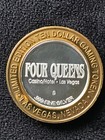Las Vegas  10 Gaming Token  999 Fine Silver Limited Edition Four Queens Casino
