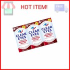 Clear Eyes Maximum Redness Eye Relief Eye Drops  0 5 Fl Oz  Pack Of 3