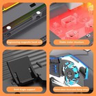 Wired Gaming Keyboard And Mouse Set With Wrist Rest For Desktop  Laptop  Pc 980