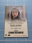Star Trek Strange New Worlds - David Huynh As Zac Nguyen Auto - Autograph Card B