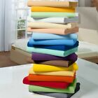 1000tc Hotel Egyptian Cotton Flat Bed Sheet 2 Pillow Case Full Xl Size All Solid
