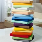 1000tc Hotel Egyptian Cotton Flat Bed Sheet 2 Pillow Case Us Sizes All Solid