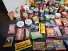 Mini Brands Lot Of 155 Food Candy   Toys Plus Paper Bags Shopping Carts     