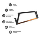 Widesea Folding Saw Camping Portable 32cm Manganese Hacksaw Blade
