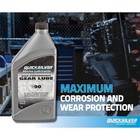   4 Pack  Mercury Marine Quicksilver High Performance Gear Lube Sae 90 32 Oz