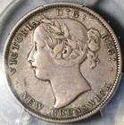 1862 Pcgs Vf 30 New Brunswick  20 Cents Canada 150k Silver Coin  25120504c 