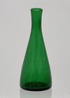 6 25  Evergreen Crackle Pilgrim Glass Cruet Decanter No Stopper C-111