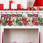 Personalized Christmas Stocking  Custom Name Mouse And Friends Stocking  Cartoon