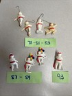 Vintage Quebec Winter Carnival Effigies Set Of 8 78-93 Bonhomme Carnaval