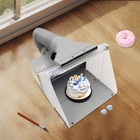 Model Painting Workbench Spray Painting Workbench Grey With Led Light Bars New