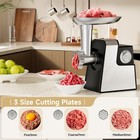 5-in-1 Electric Meat Grinder 600w  3 Blades  Sausage Stuffer  Kubbe slicer
