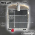 356356r94 Tractor Radiator For Ih Farmall Tractor 100 130 200 230 Super A C Av-1