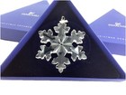 Swarovski 2016 Annual Crystal Star Christmas Ornament In Box