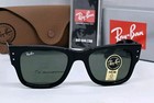 Ray-ban Mega Wayfarer Rb0840s 901 31 51-21 Unisex Sunglasses - Black green