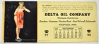 1945 Delta Oil Company Gasoline Kerosine Tractor Fuel Ruleville Mississippi  8