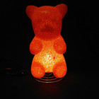 Gummy Bear 9    Night Light Mood Lamp Red Pink