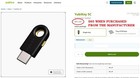 New 2fa U2f Fido2 Usb-c Yubikey 5c Fido Authentication 5060408461488 Yubico
