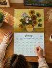 Cat Wall Calendar 2027-2028  Funny Art 13  X 23   Landscape-us