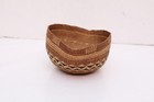 Yurok Hupa Bowl Hat Basket Ca  1920  4 h X 6 5 w  Hand Woven Native American