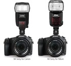 Pixel Tf-334 Flash Hot Shoe Adapter For Converting Sony Mi To Canon nikon Flash