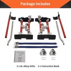 18  -30  inch Drywall Stilts Red Aluminum Tool Stilt For Painting Painter Taping