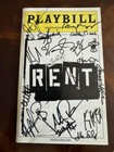 Rent Rapp pascal Return  Musical Broadway Cast Signed Playbill  Black Frame 2007
