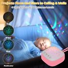 Portable White Sound Machine Baby  Sleep Soother With Star Projection Light
