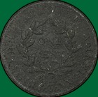 1801 1 000 Draped Bust Large Cent Very Fine Vf Coin  Corrosion  41910