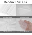 Disposable Bed Sheets 20pcs 31  X 71  Massage Table Sheets Non Woven Fabric Sp