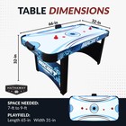 Hathaway Enforcer 5 5-foot Air Hockey Table Multi-color