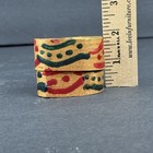 Vintage Set Of 12  Guatemalan Handmade Worry Dolls With Box