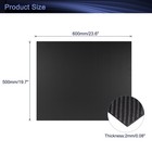 3k Carbon Fiber Panel Sheets 600 X 500 X 2mm Board Twill Matte