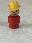 Lot Of Four Vintage Wooden Fisher Price Little People